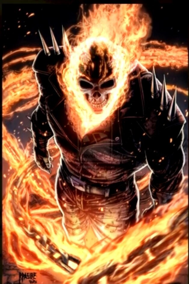 Призрачный Гонщик(взято с яндекс картинки)