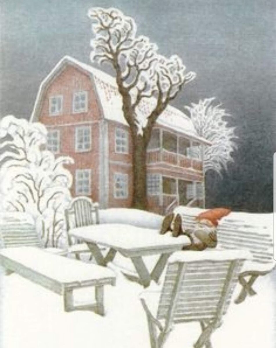 Леннарт Хилье. Картинка из интернета. Домовой.