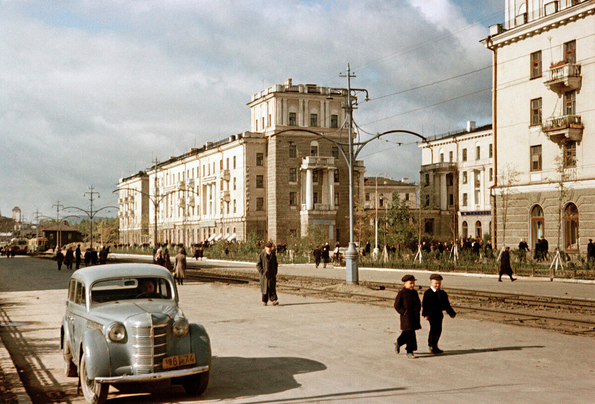 40 х г. Нижний Тагил 1950-е. Нижний Тагил СССР. Нижний Тагил 1950 год. Нижний Тагил, пр. Ленина, 50.