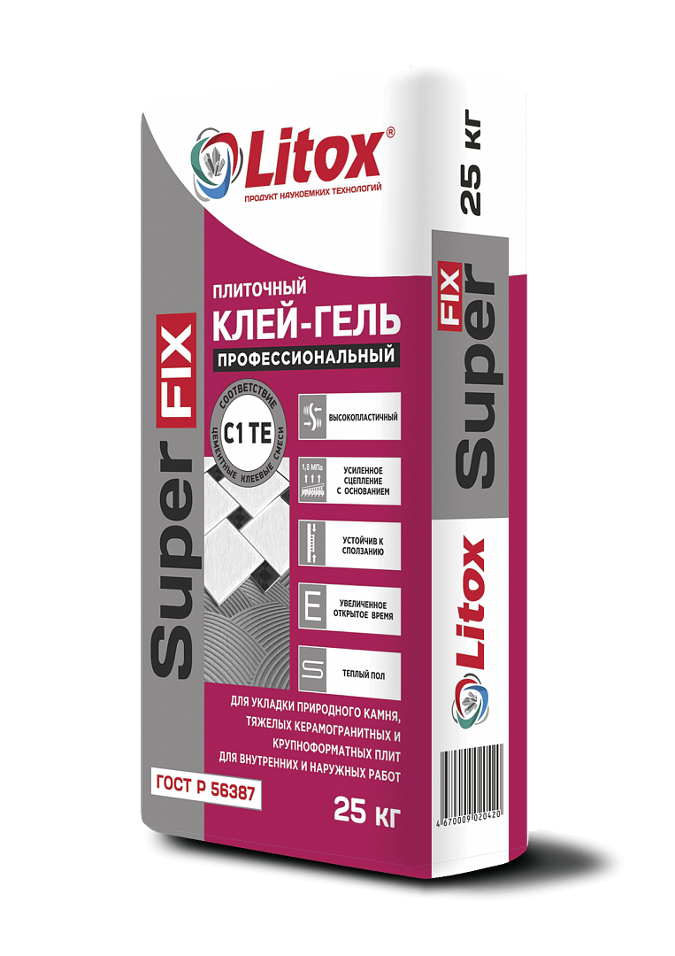 ПЛИТОЧНЫЙ КЛЕЙ-ГЕЛЬ SUPER FIX