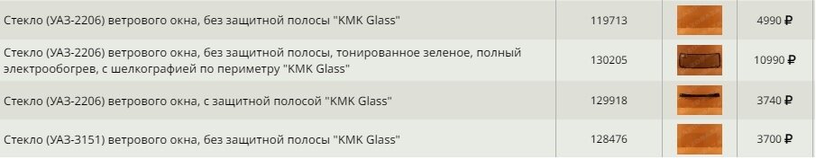 Стекло ветровое. На нем были трещины со стороны пассажира, хотел менять приценивался к стеклу с электрообогревом.