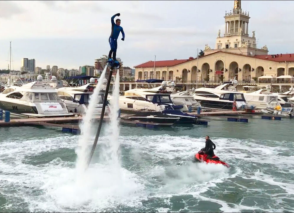 Флайбординг в Сочи