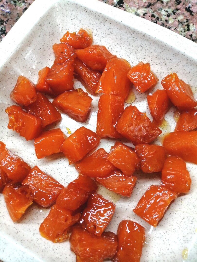 Десерт из тыквы