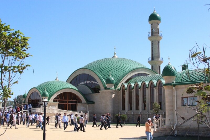 Мечеть шейха Хусейна Канташева в станицы Шелковской.