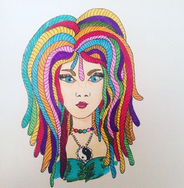 аватар и рисунок автора