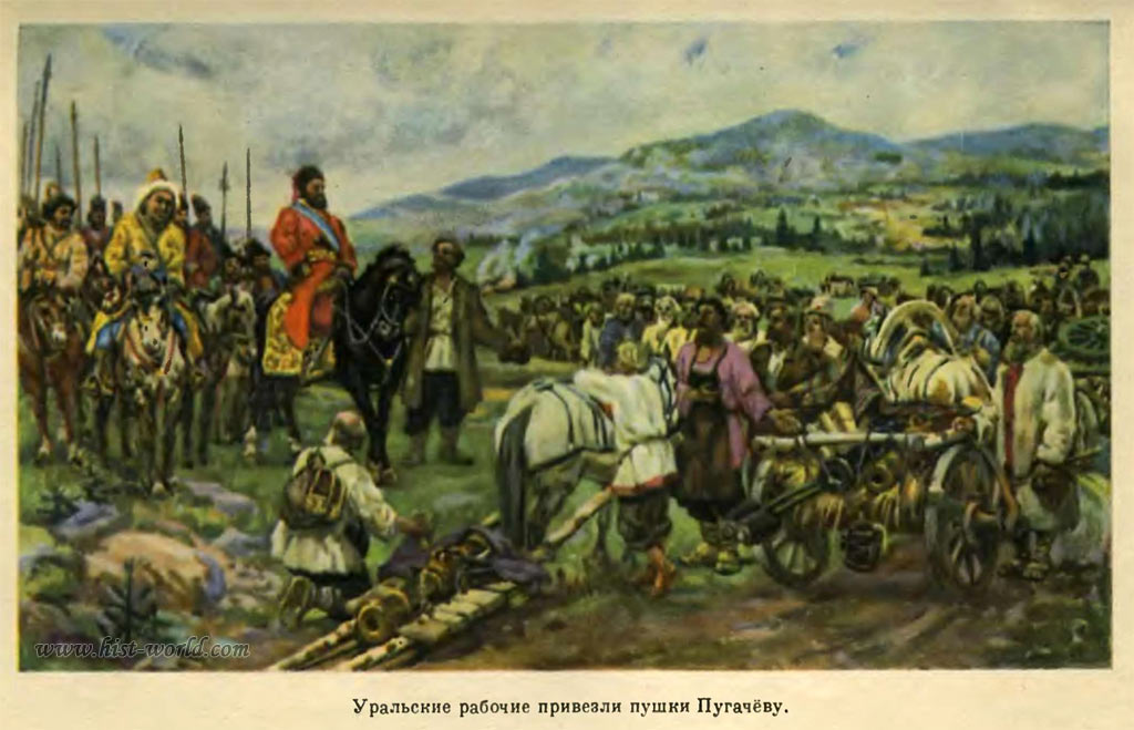 5 октября 1773. • 1773. Восстание Емельяна пугачёва..