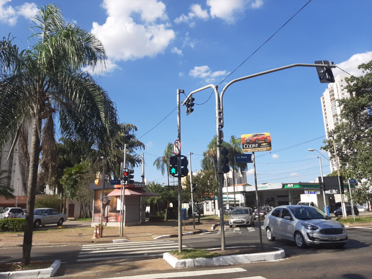 Улица нашего города Кампинас.