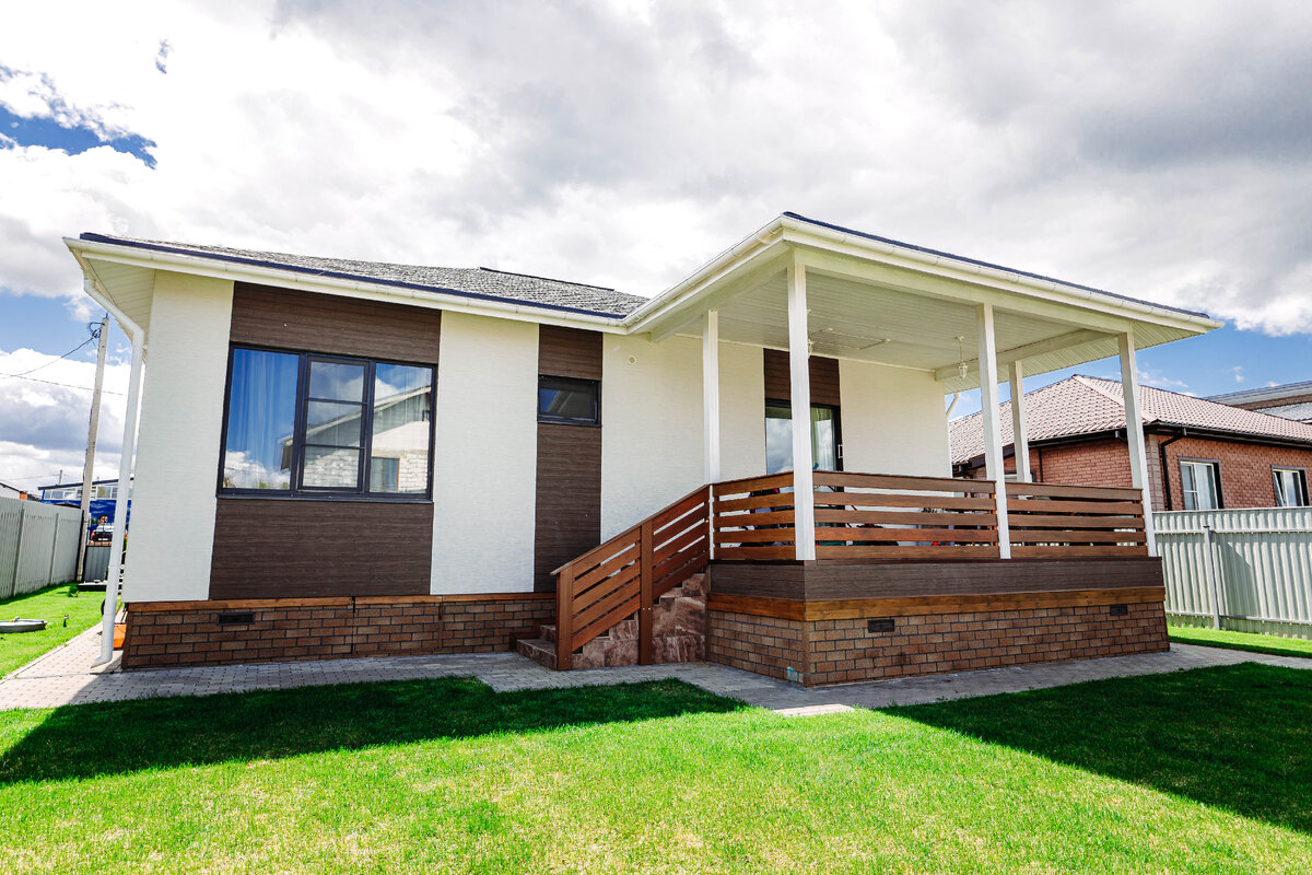 Одноэтажный дом "Оптимум" 115 кв.м 