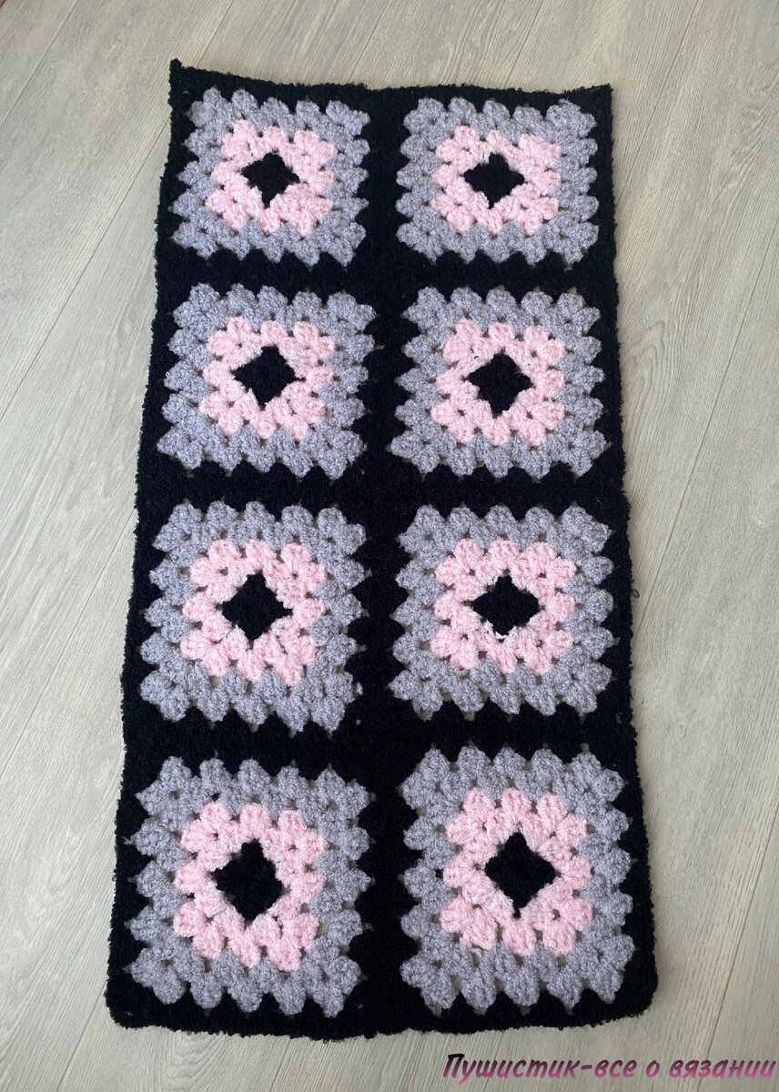 Спинка кардигана. 