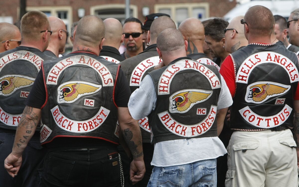 Hells Angels байкеры