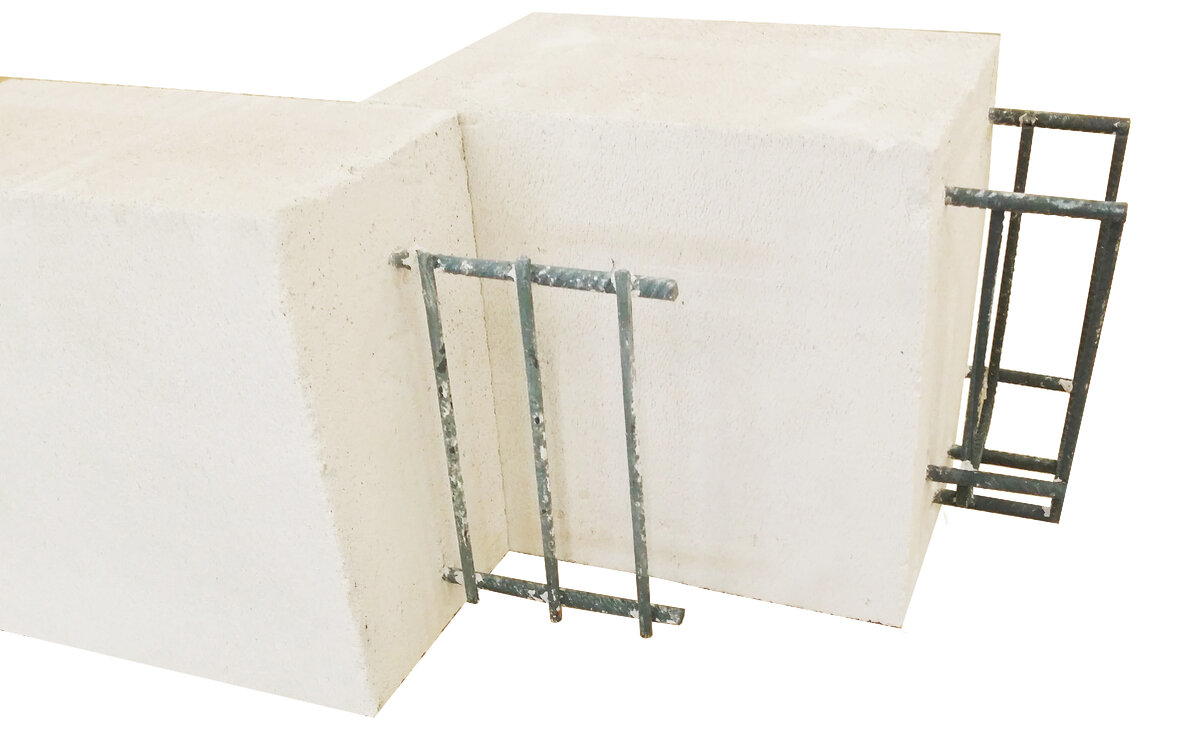 Газобетонные перемычки армированные Poritep