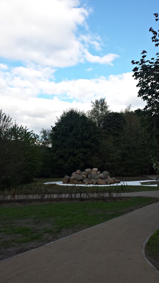 новые гранитные дорожки..