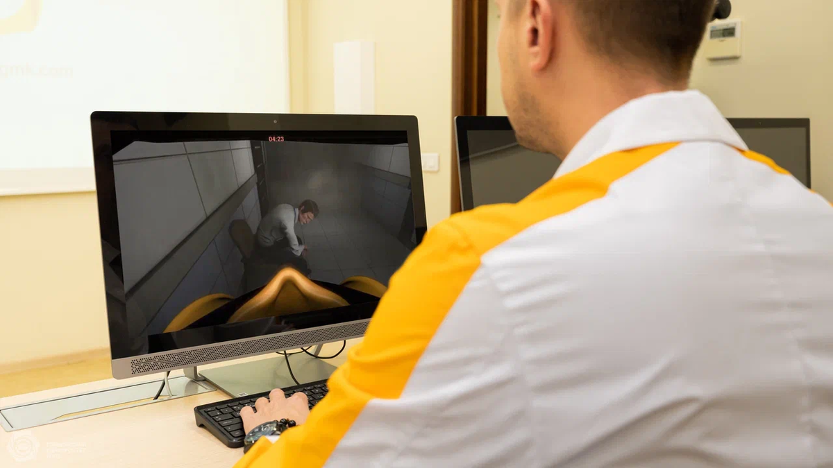 Обучение пожарной безопасности с применением 3D-симулятора в процессе