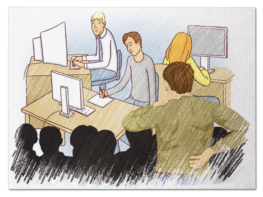 А в офисе - лучше?