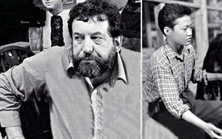 Скрин фото из журнала "Ретро. Тайны звезд" ( слева Стас Чаплин, справа Талас Умурзаков)