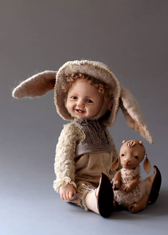 Авторская кукла Ольги Кижаевой