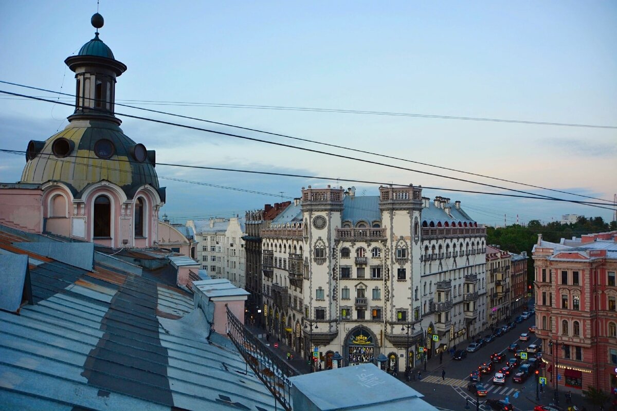 Вид с крыши