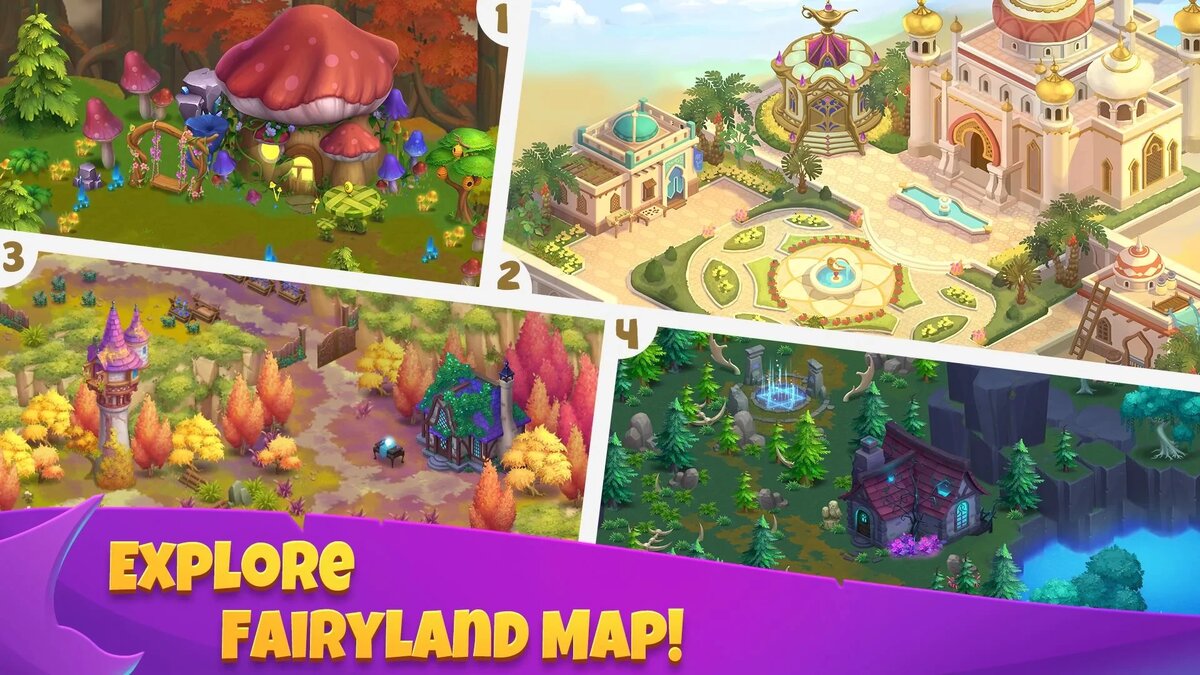 В Fairyscapes Adventure есть принцессы из Disney | App-Time.ru | Дзен