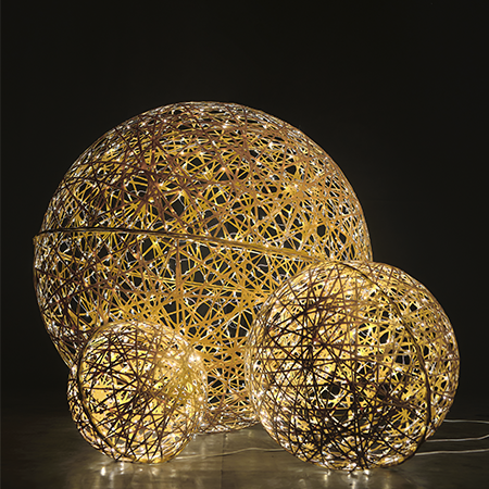 Шары ООО " Сад Радости " из поликомпозита со светодиодами