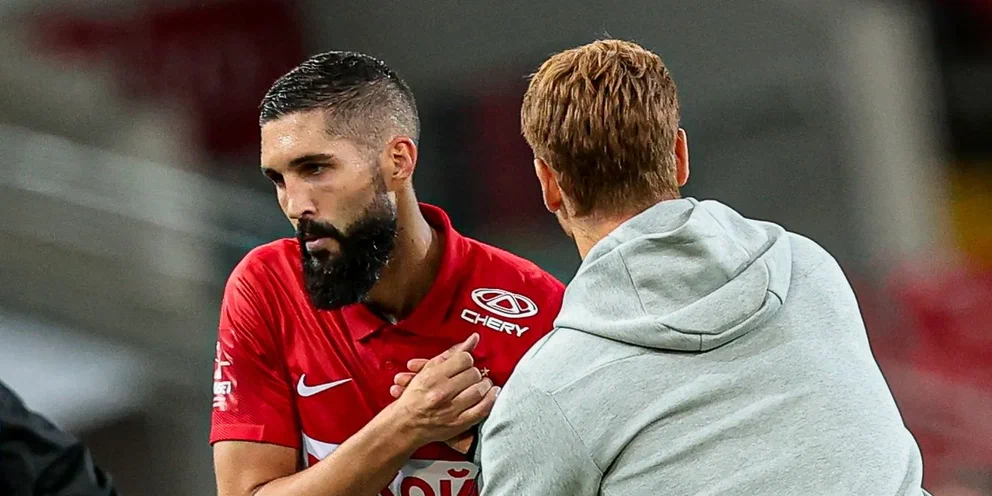 Защитник Миха Мевля не помог своей игрой московскому "Спартаку". Фото из интернета.