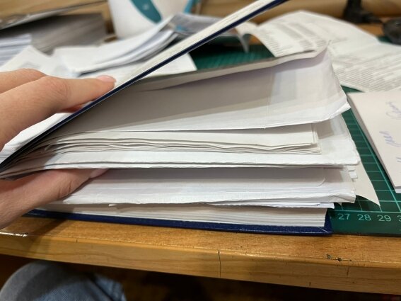    В медицинской карте ребенка много пустых страниц Фото: Из личного архива