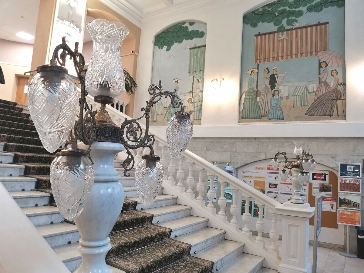 Лечебный корпус, как в музее