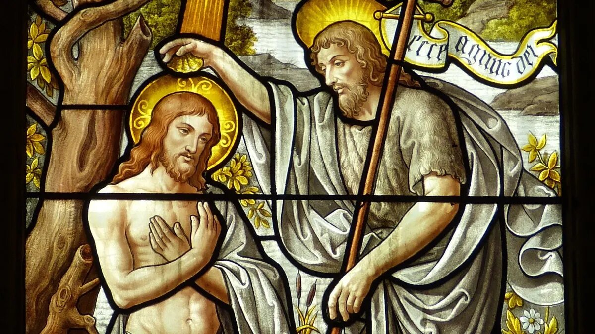 Крестил Иисуса Иоанн Предтеча. Фото: Pxfuel.com