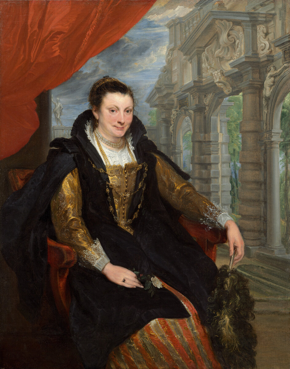 Сэр Антонис ван Дейк (1599-1641) Изабелла Брант, 1621 The National Gallery of Art