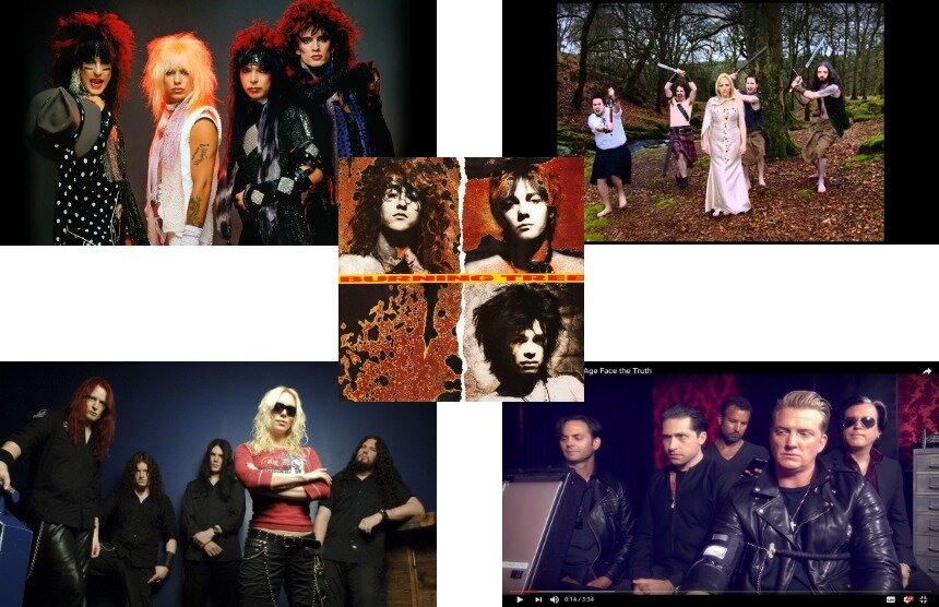Группы Motley Crew, Cruachan, Burning Tree, Arch Enemy, Queens of the Stone Age