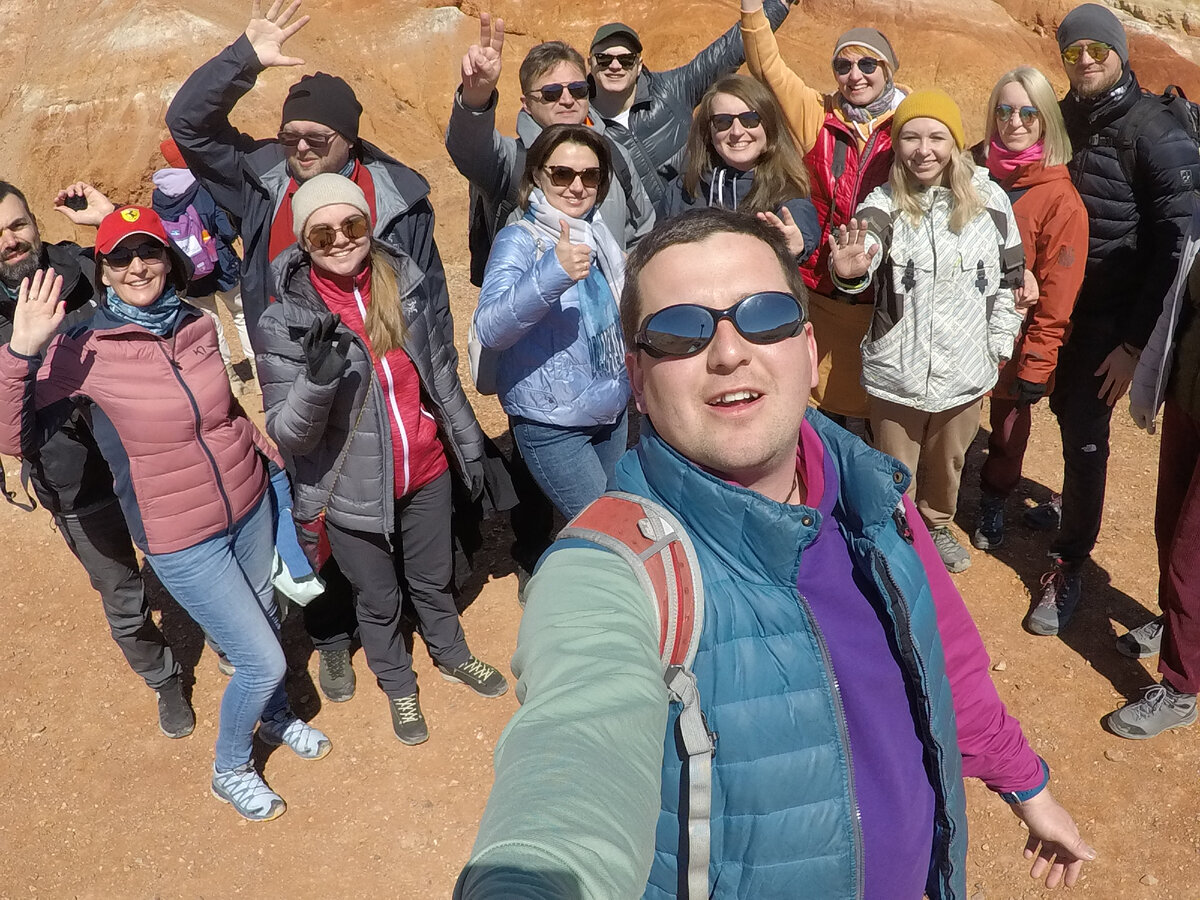 Селфи-привет от "Территория Байкал" и клуба уникальных путешествий "Моя Территория" с Алтая. 2022г.