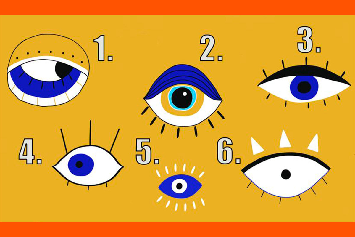 Тест личности покажет, что у вас «на душе»: выберите глаз на картинке и ...