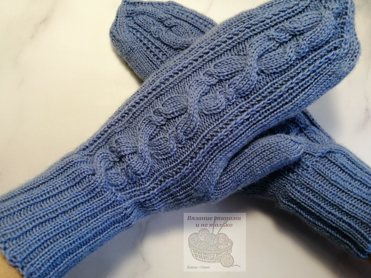 Красивые Варежки Из Alize Artisan Спицами (Описание + Схема.