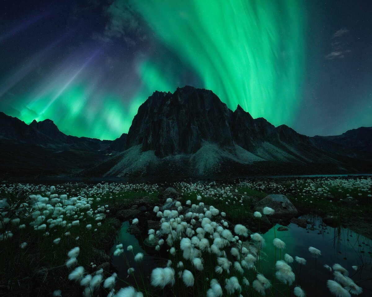 самое красивое северное сияние фото