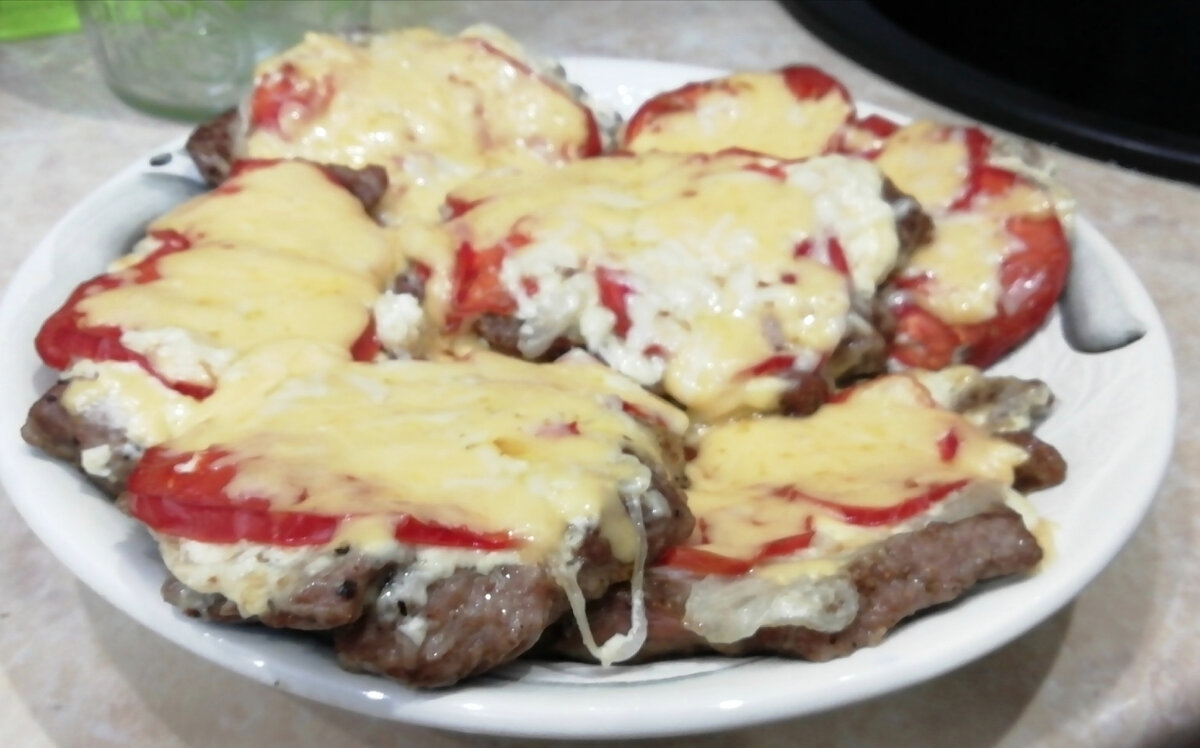 Мясо перед подачей на стол