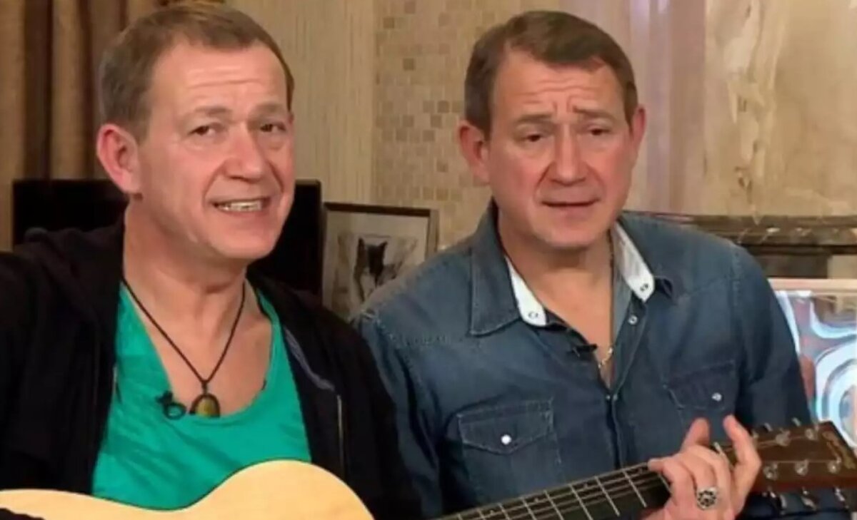     Александр и Валерий Пономаренко кадр из программы на "Первом канале"