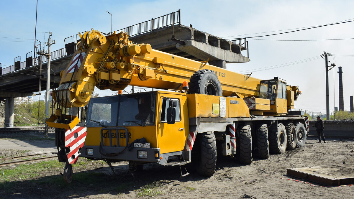 Liebheer LTM 1125, г/п-125т, 1986г.в.