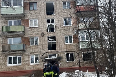    Фото с места взрыва газа в Коломне © Сайт ГУ МЧС России по Московской области