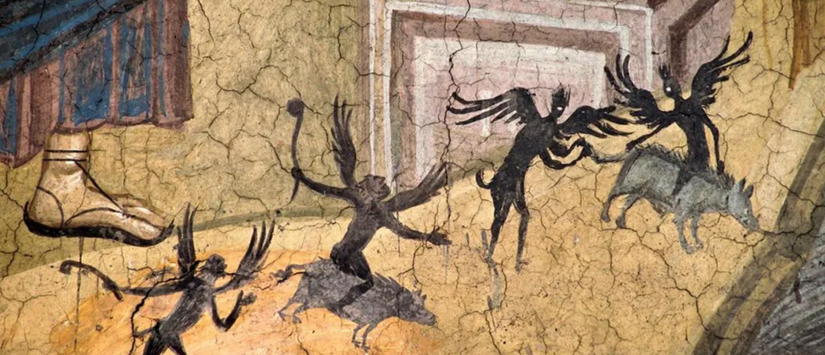 Бес искушает. Спасайтесь бесы мы идем. Картина "мучения ада" босх. Бесовские игрища. Святой антоний великий и бесы.