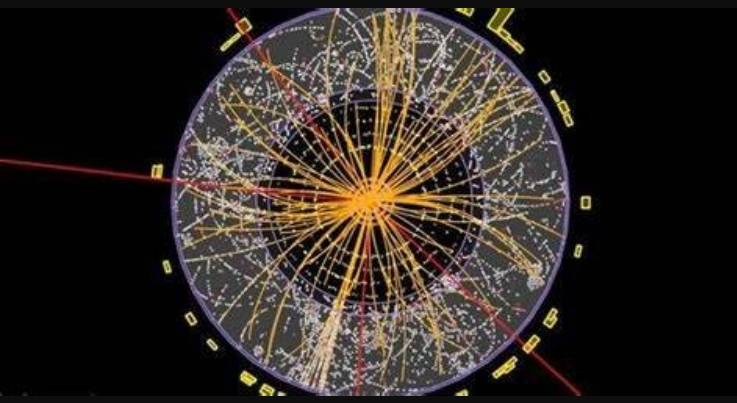 Примерно так выглядит субатомная частица - что-то с чем-то :)