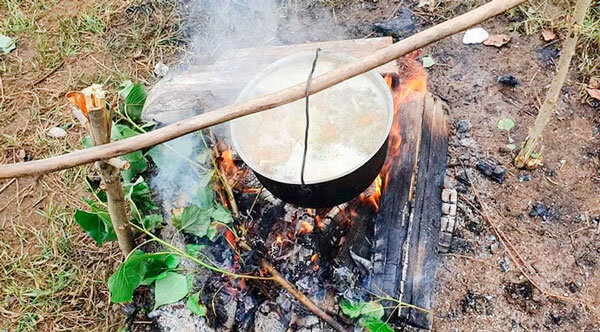 Как вскипятить воду без посуды