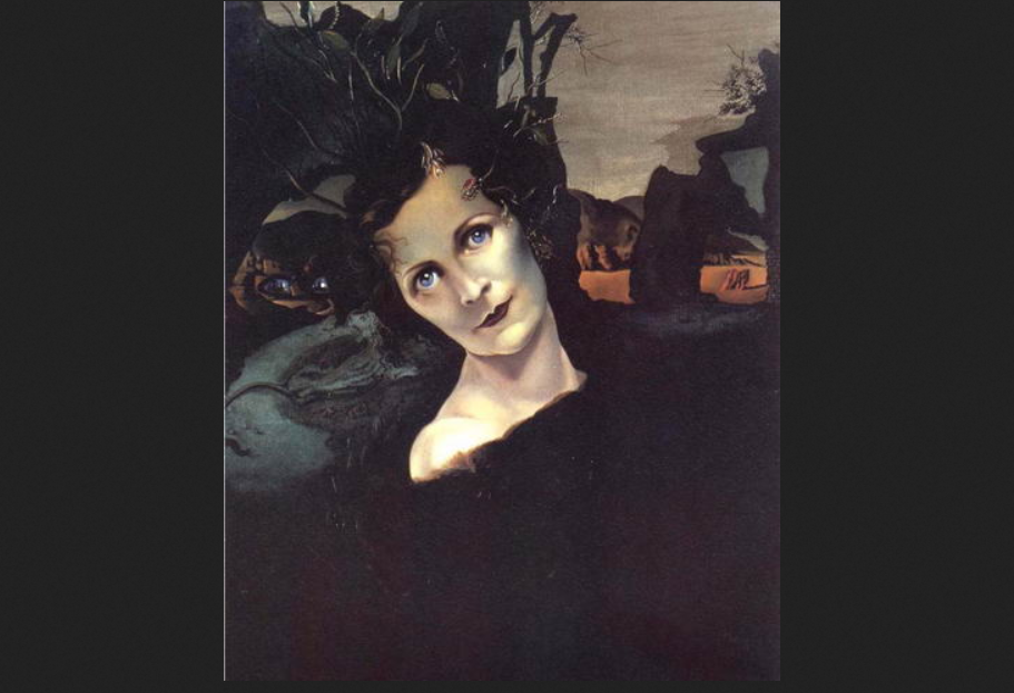 Сальвадор Дали. "Портрет леди Маунтветтен".1940. 