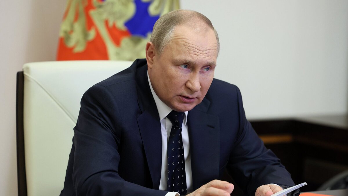    Президент РФ Владимир Путин© РИА Новости . Михаил Метцель
