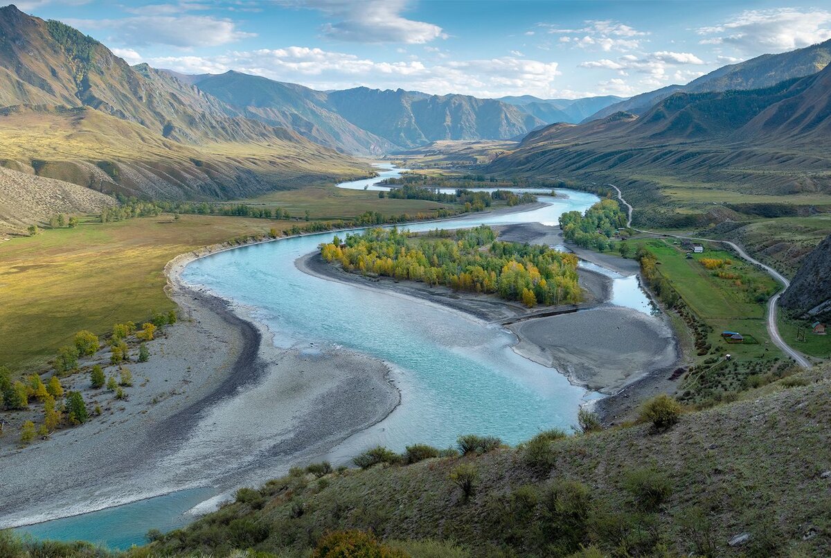 Инегень горный Алтай село