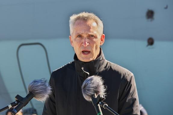    генсек НАТО Йенс Столтенберг, AFLO