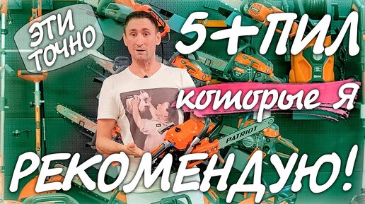 5 бензопил на которые вы ОБЯЗАНЫ обратить внимание!!!