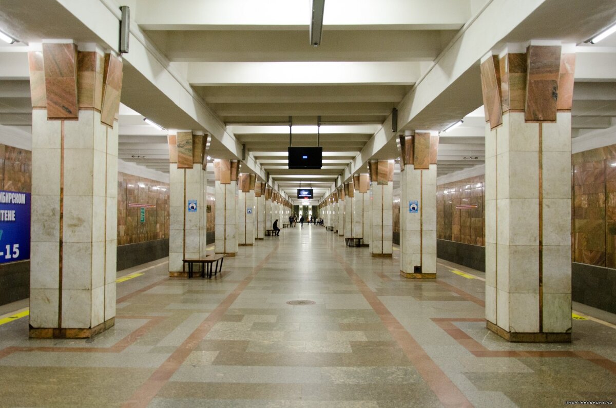Метро в новосибирске фото