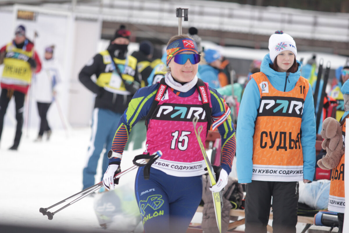 Чемпионат России биатлон женщины Екатерина Юрлова