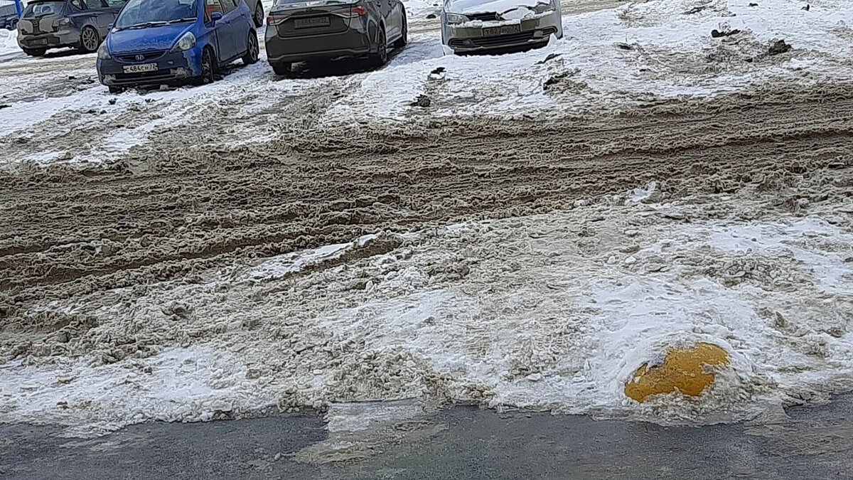     Жители 1 корпуса дома № 58 на улице Федюнинского сообщают, что снег у них во дворе убирают только после «волшебного пенделя». В остальных случаях 30-сантиметровые горы снега лишь посыпают солью превращая все в кашу.