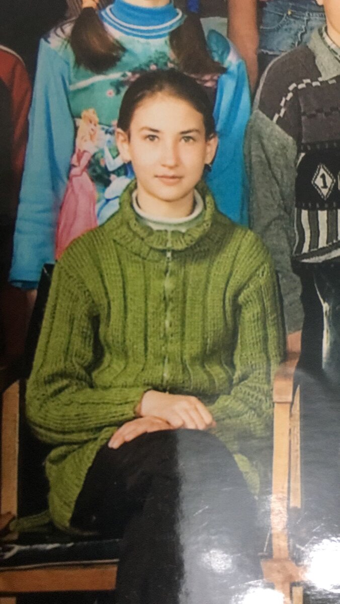Кардиган от Мамы. Носила вся семья. 2006 год. 