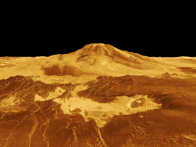  📷    Гора Маат. Источник изображения: nasa.gov
